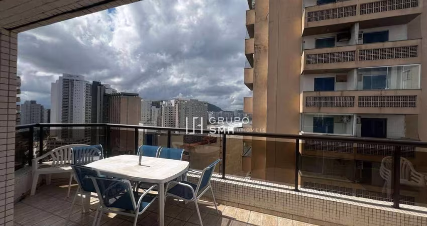 Cobertura com 3 dormitórios à venda, 262 m² por R$ 1.000.000 - Astúrias - Guarujá/SP