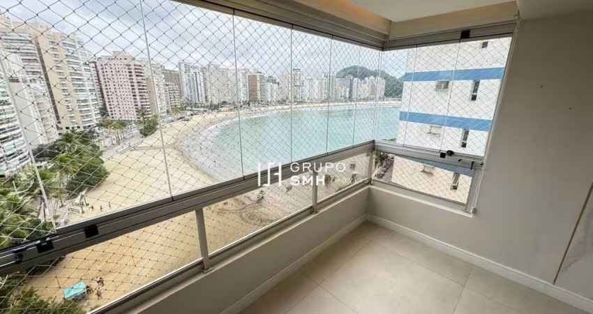 Apartamento com 2 dormitórios à venda, 100 m² por R$ 1.100.000 - Astúrias Frente Mar - Guarujá/SP