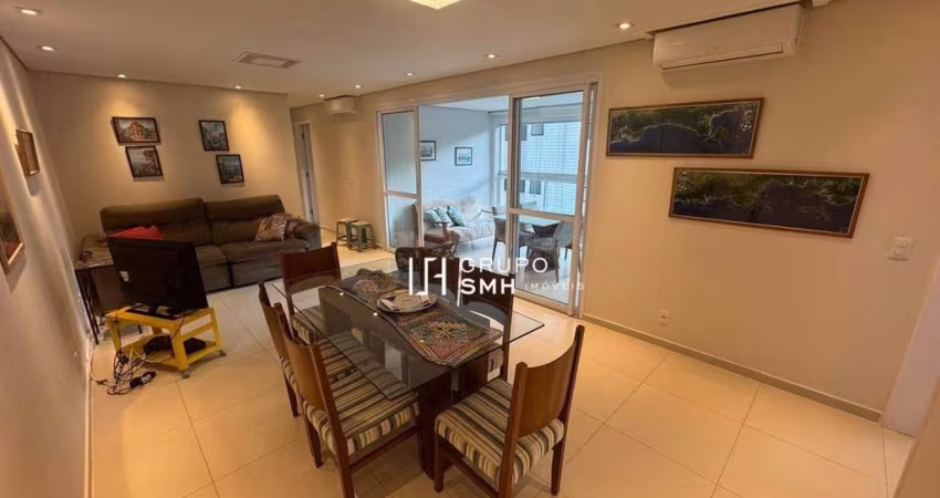 Apartamento com 2 dormitórios para alugar, 85 m² por R$ 5.200/mês - Pitangueiras - Guarujá/SP