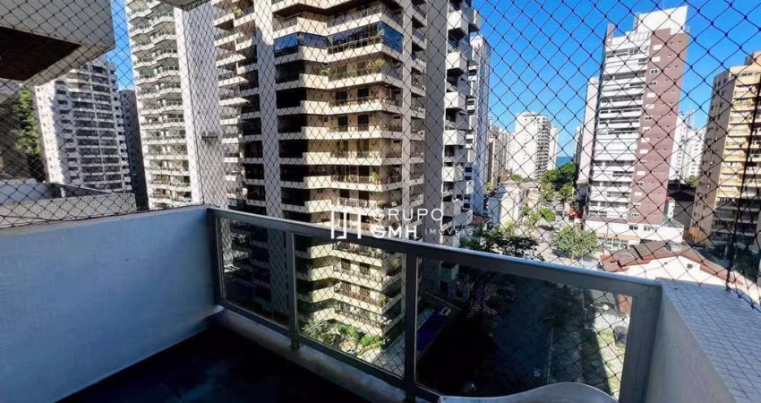 Apartamento com 3 dormitórios à venda, 110 m² por R$ 650.000,00 - Pitangueiras - Guarujá/SP
