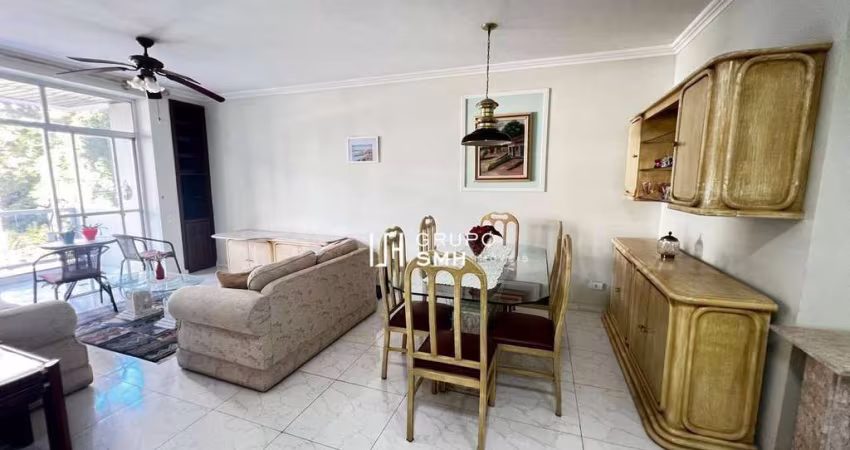 Apartamento com 3 dormitórios, 124 m² - venda por R$ 680.000 ou aluguel por R$ 5.200/mês - Pitangueiras - Guarujá/SP