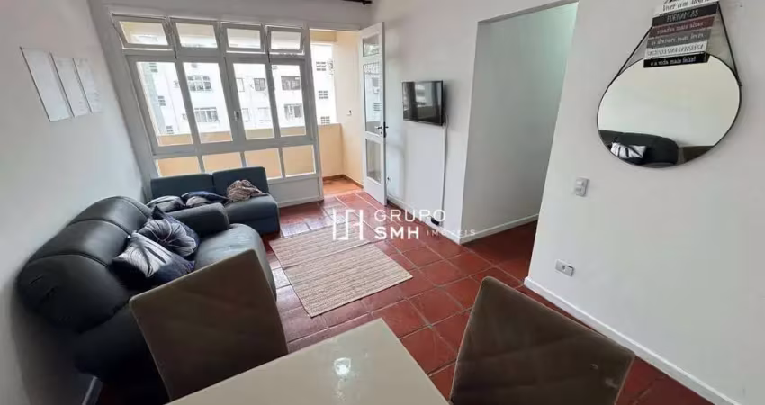 Apartamento com 2 dormitórios à venda, 77 m² por r$ 290.000 - enseada - guarujá/sp