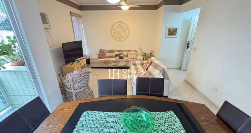 Apartamento com 3 dormitórios à venda, 90 m² por r$ 380.000 - enseada - guarujá/sp