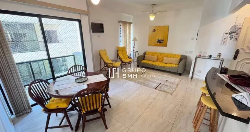 Apartamento com 3 dormitórios, 90 m² - venda por r$ 480.000 ou aluguel por r$ 4.000/mês - enseada - guarujá/sp