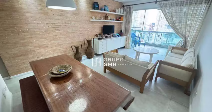 Apartamento com 3 dormitórios à venda, 95 m² por r$ 680.000 - astúrias - guarujá/sp