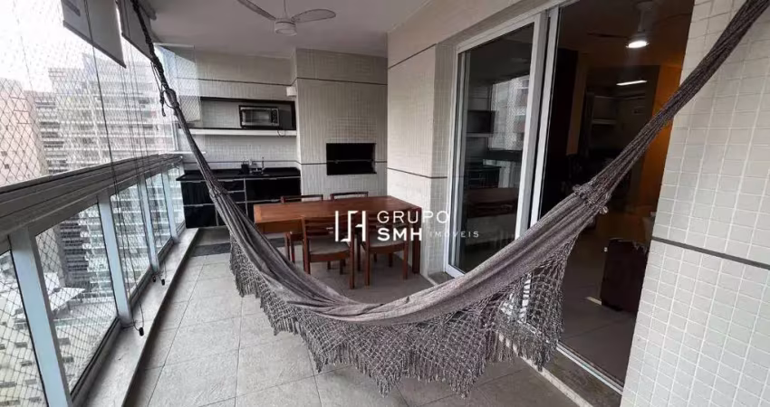 Apartamento com 2 dormitórios para alugar, 90 m² por r$ 7.500,00/mês - astúrias - guarujá/sp