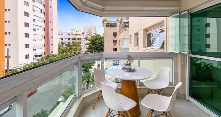Apartamento com 3 dormitórios, 115 m² - venda por r$ 699.000 ou aluguel por r$ 7.800/mês - enseada - guarujá/sp