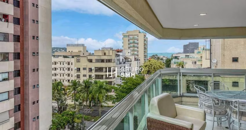 Apartamento com 3 dormitórios, 135 m² - venda por r$ 849.000 ou aluguel por r$ 7.800/mês - enseada - guarujá/sp