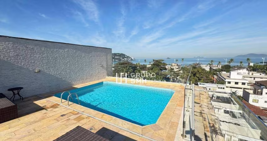 Cobertura com 4 dormitórios à venda, 360 m² por r$ 1.590.000 - enseada - guarujá/sp