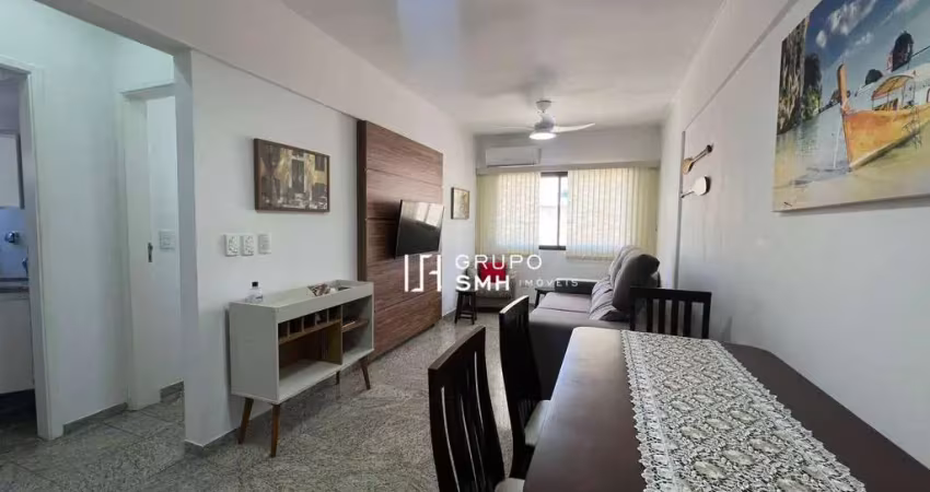 Apartamento com 2 dormitórios à venda, 70 m² por r$ 450.000,00 - enseada - guarujá/sp