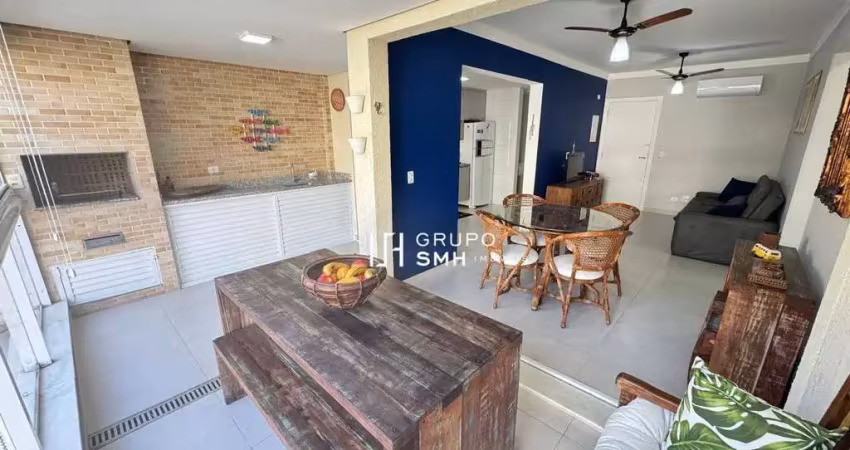 Apartamento com 2 dormitórios à venda, 86 m² por r$ 585.000,00 - enseada - guarujá/sp
