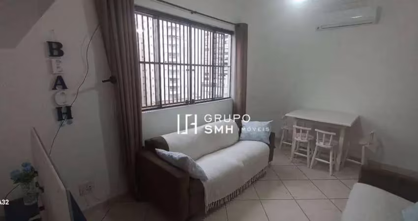 Apartamento com 2 dormitórios para alugar, 110 m² por r$ 4.100/mês - jardim astúrias - guarujá/sp