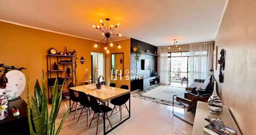 Apartamento com 4 dormitórios à venda, 130 m² por r$ 550.000,00 - enseada - guarujá/sp