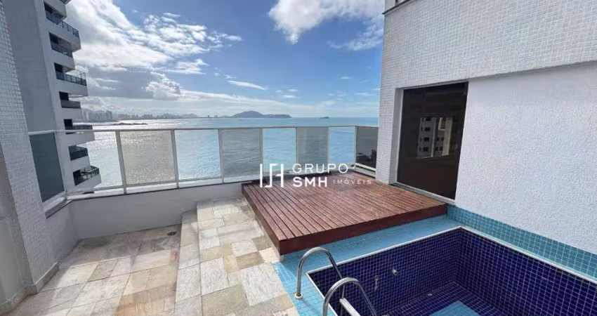 Cobertura com 3 dormitórios à venda, 195 m² por r$ 1.800.000 - astúrias - guarujá/sp