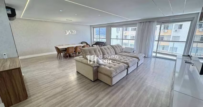 Apartamento com 4 dormitórios à venda, 235 m² por r$ 1.600.000,00 - pitangueiras - guarujá/sp
