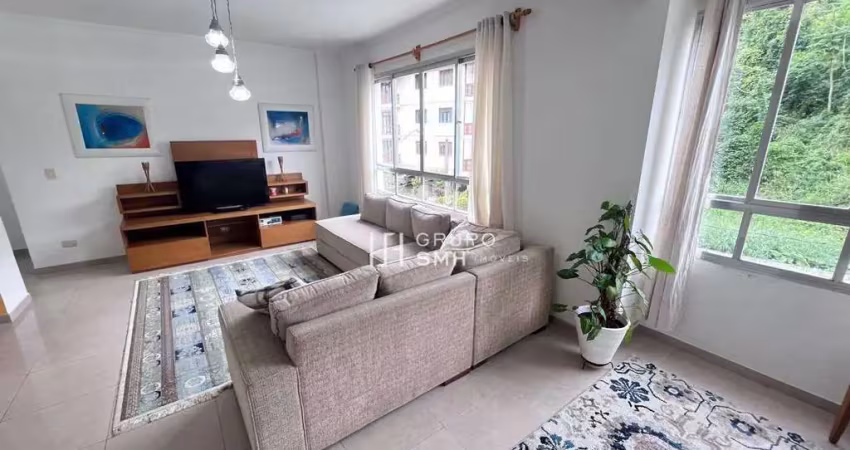 Apartamento com 2 dormitórios à venda, 100 m² por r$ 370.000,00 - enseada - guarujá/sp