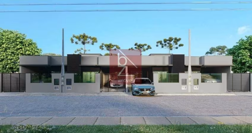 BAL. PIÇARRAS/SC - Casa Geminada 2 dorm.  84,46M² priva.R$485.000,00