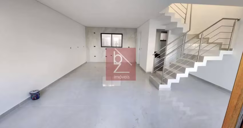 Sobrado no santa cãndida novo 92m²priv. 2 vagas quintal r$530.000,00