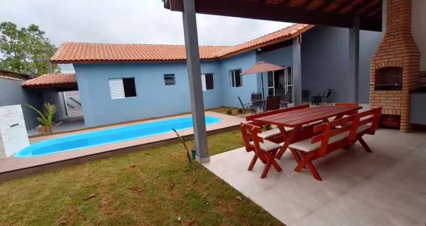 Casa para venda em itanhaém, jd. corumbá, 4 dormitórios, 1 suíte, 3 banheiros, 2 vagas