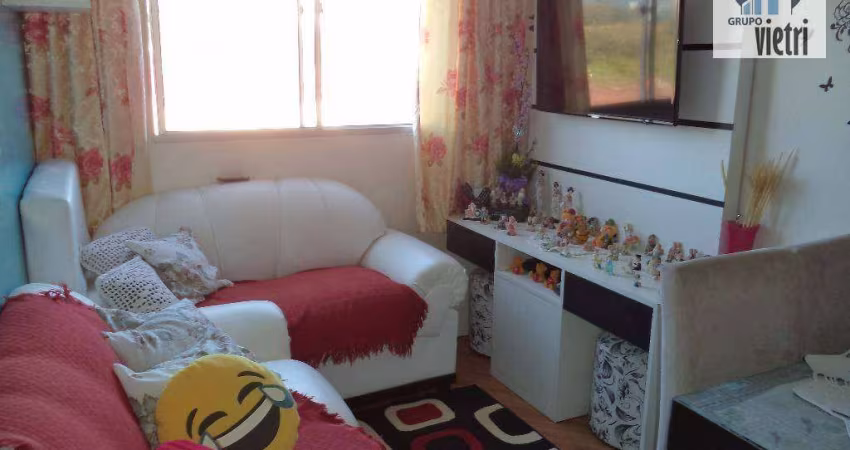 Apartamento no City Jaraguá com 2 dormitórios, sala, cozinha, 1 vaga rico em armários aceita financiamento utilize do FGTS