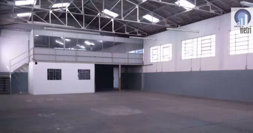 Galpão para alugar, 750 m² por r$ 24.200,00/mês - jardim pereira leite - são paulo/sp
