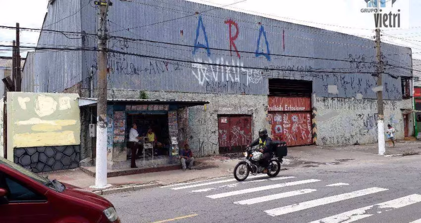 Galpão, 1300 m² - venda por r$ 3.000.000,00 ou aluguel por r$ 21.000,00/mês - vila mirante - são paulo/sp