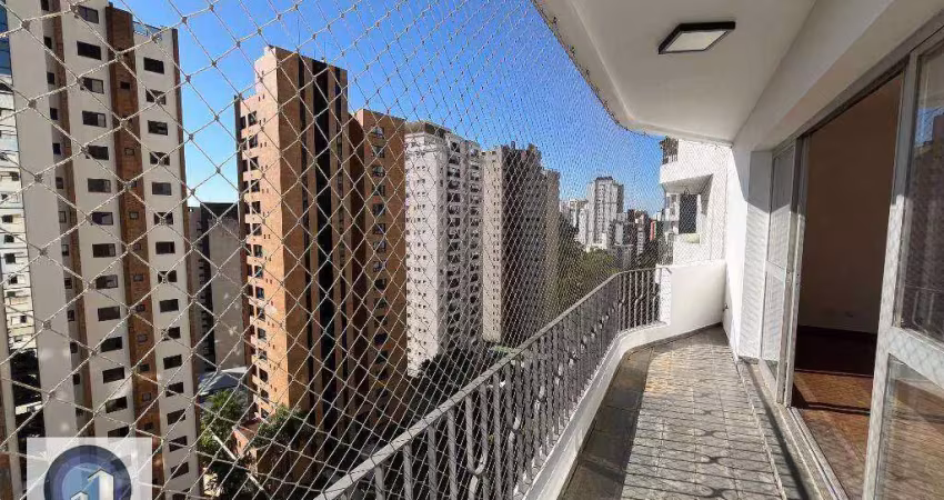 Apartamento com 4 dormitórios para alugar, 130 m² por r$ 5.544/mês - vila suzana - são paulo/sp