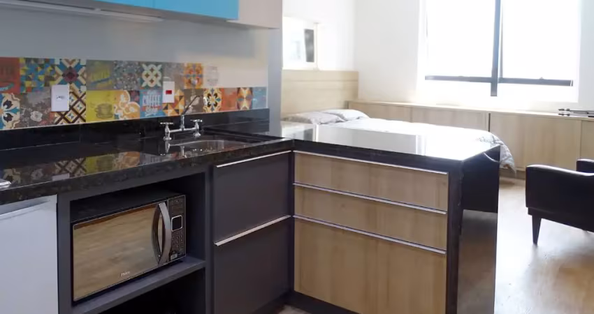 Studio 100% mobiliado a venda condomínio selenita bethaville barueri
