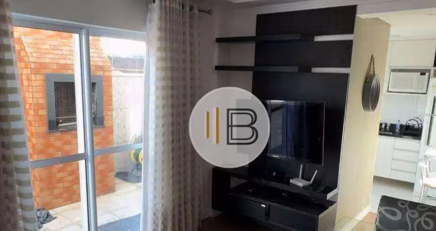 Apartamento garden com 2 dormitórios para alugar, 55 m² por r$ 3.229,00/mês - portão - curitiba/pr