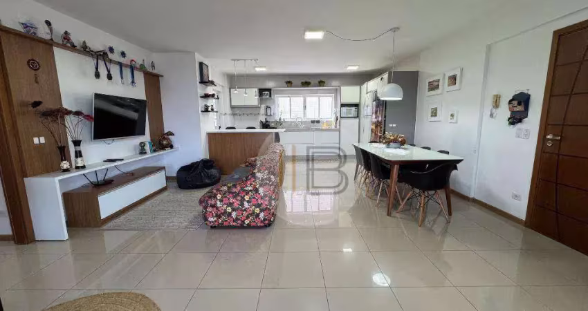Apartamento com 3 dormitórios à venda, 191 m² - centro - guaratuba/pr