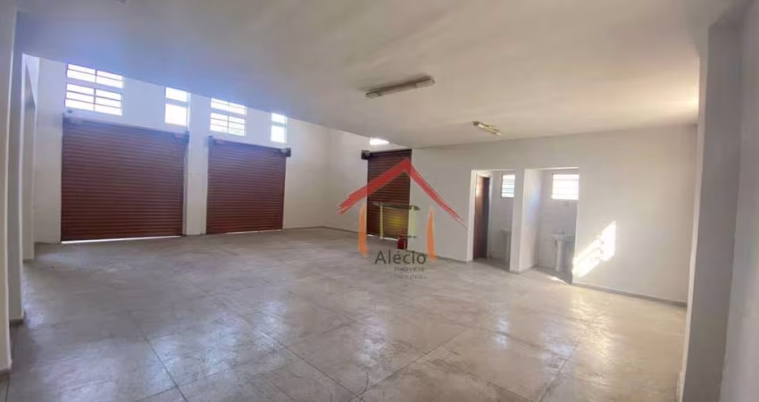Galpão para alugar, 153 m² por R$ 4.446,00/mês - Engordadouro - Jundiaí/SP