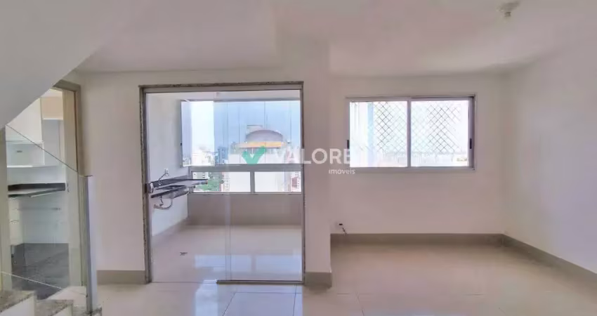 Cobertura com 2 quartos para alugar na Rua Itapemirim, Serra, Belo Horizonte