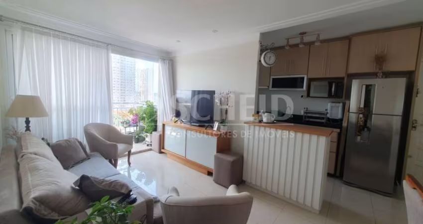 Apartamento a venda de 53,00m² útil, com 2 quartos e 1 vaga, na Vila Mascote.