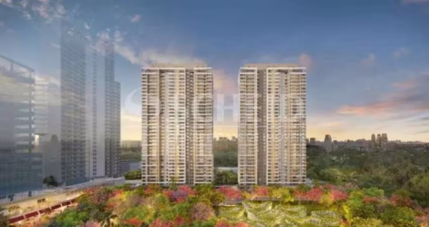 Apartamento de 134,69m²  á Venda com 3 suítes e  2 vagas no Brooklin em excelente localização