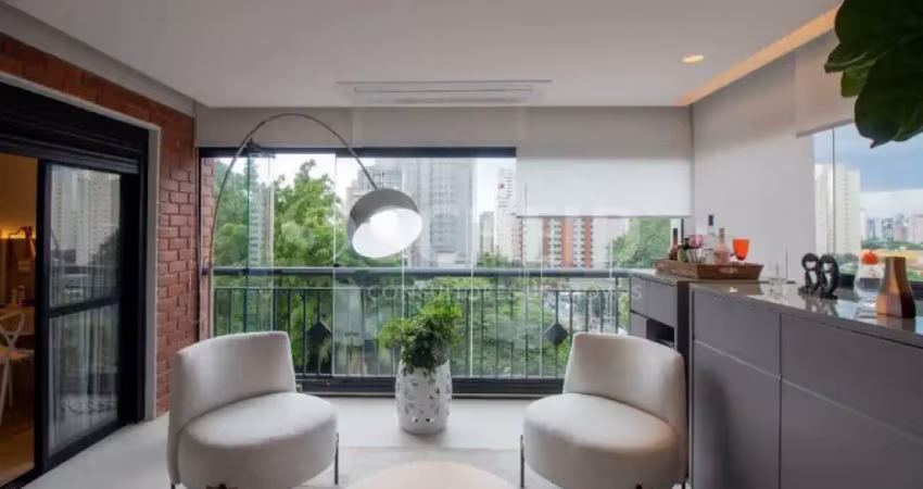 Campo belo: apartamento de 2 suites e 2 vagas à venda, 110 m² por r$ 1.850.000