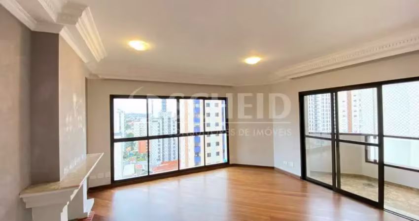 Apartamento para locação com 150m² com 3 suítes e 3 vagas na vila mascote
