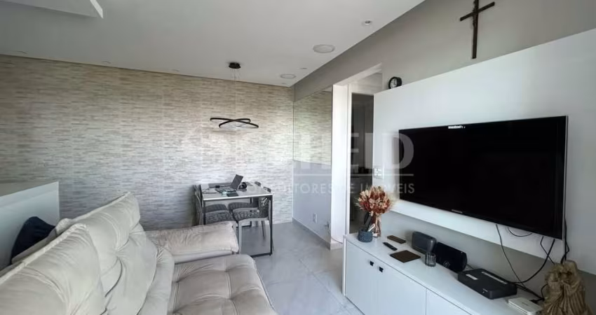 Apartamento a venda com 2 dormitórios, sendo 1 suíte e 1 vaga, em socorro.