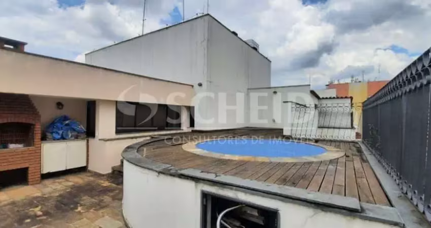 Cobertura a venda com 3 dormitórios e 1 vaga em moema