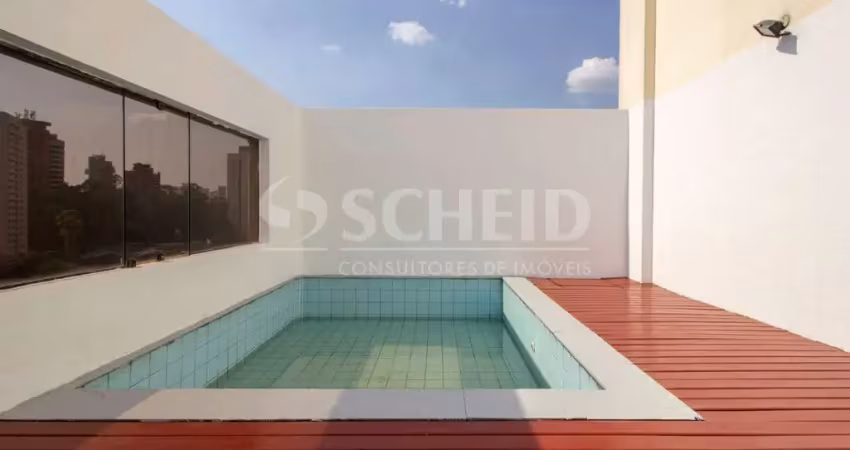Cobertura com 3 quartos e piscina  para locação no morumbi