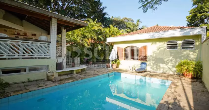 Casa com piscina 4 suítes 8 vagas 508m² de terreno 412m² de área construída no campo belo