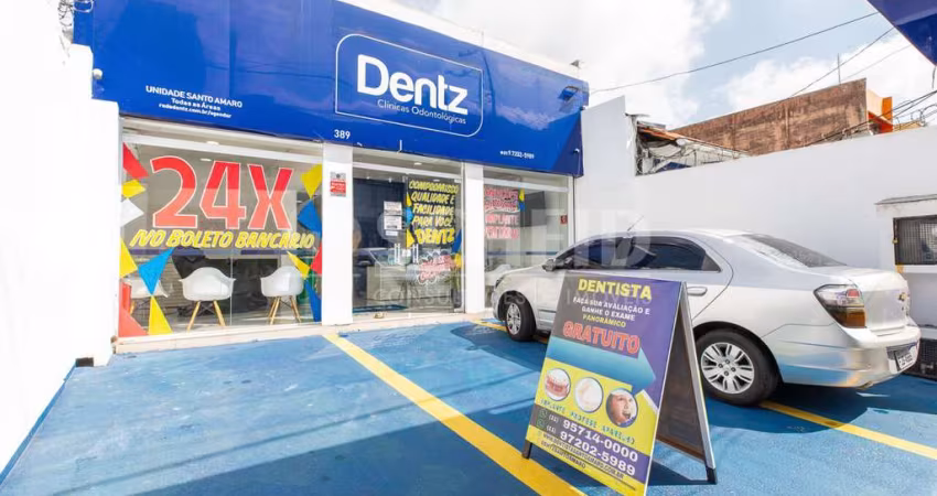 Ponto Comercial em Santo Amaro com 277mt2