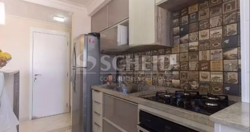 Apartamento a venda no jardim marajoara com 2 quartos churrasqueira na varanda