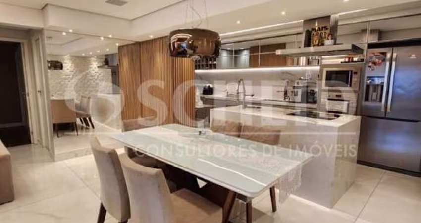 Apartamento a venda de 149,00m² útil, com 3 quartos e 3 vagas, na Vila Mascote.