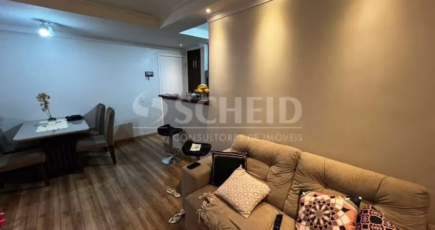 Apartamento à venda 2 quartos, 1 suíte, 1 vaga, varanda com churrasqueira. jd. marajoara