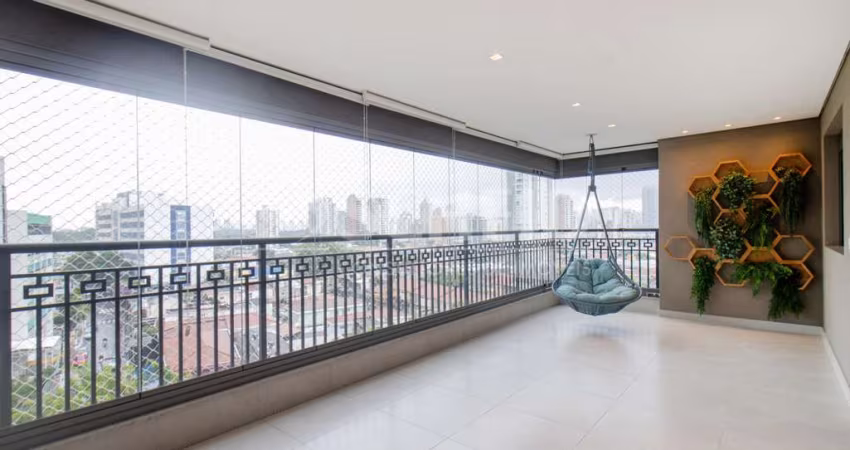 Apartamento a venda com 113m 02 vagas fixas e lazer completo na região Alto da Boa Vista-SP