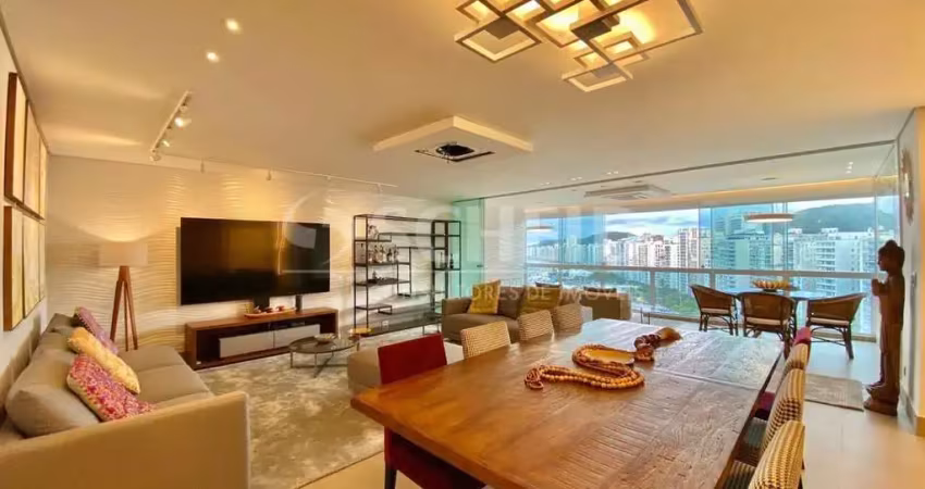 Apartamento a venda guaruja, 4 quartos, 202m², lindo!