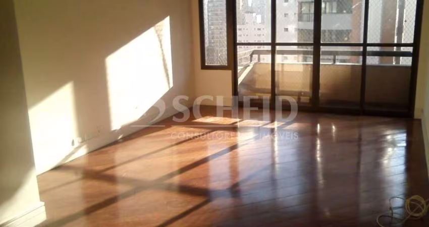 Apartamento para Locação em Moema com 130m², 3 dormitório (1 suíte) e 2 vagas