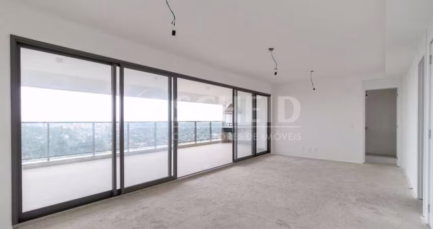 Apartamento á Venda no Brooklin com 165m², 3 quartos sendo 3 suítes, 2 vagas.