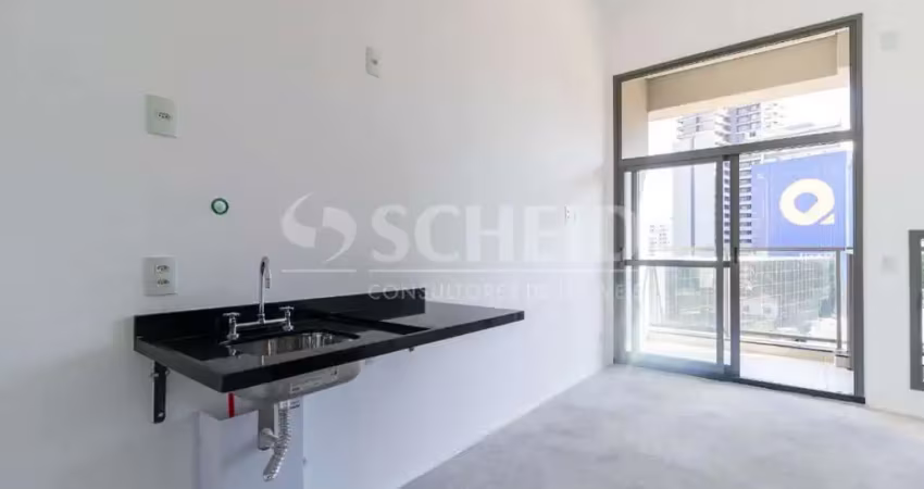 Flat com 1 quarto à venda na Rua Professor Doutor José Marques da Cruz, --, Brooklin, São Paulo