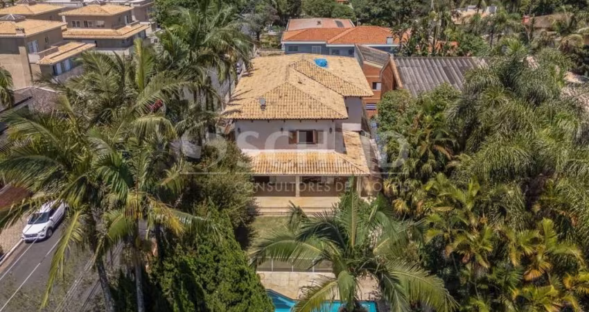 Casa á Venda no Brooklin com 485m², 7 quartos sendo 4 suítes, 8 vagas.